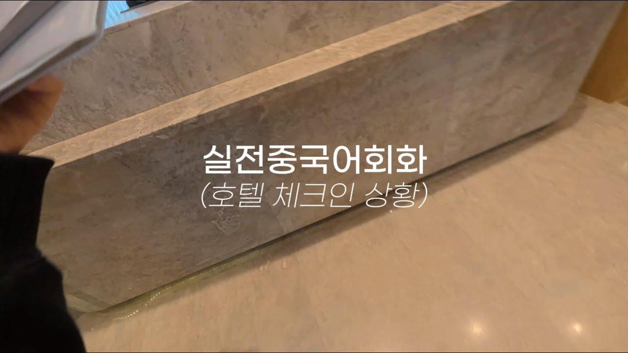 중국호텔 체크인 간접 경험하실 분❓ 중국 기차에서 후딱 편집해서 올리는 여행 중국어😂 | 실전중국어회화