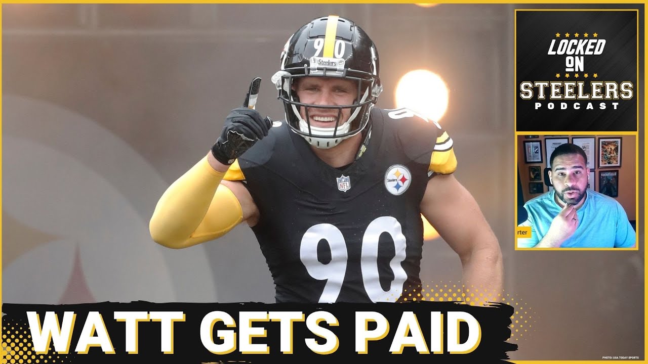 Steelers Sign T.J. Watt to MASSIVE Contract Extension | Reaction: Omar Khan Right to Pay Top Dollar?