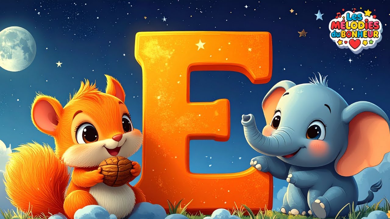 Alphabet chanson | Apprendre la lettre E en s'amusant !