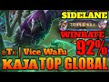 Combo Killing Kaja Top Global By ʙTᴋ | Vice WaFu Gameplay [ SideLane ] - MLBB