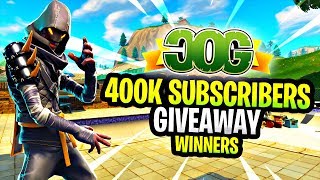 400,000 SUBSCRIBERS Giveaway Winners! (19 Winners + Extra Special Winner)