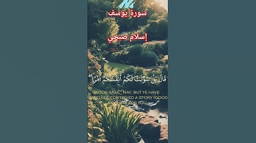 بل سولت لكم انفسكم امر سورة يوسف #quran #اكسبلور #القرآن_الكريم #لايك #إسرائيل