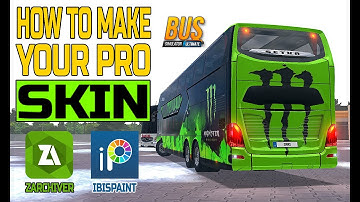How to Make your Professional SKIN | Bus Simulator Ultimate😱.