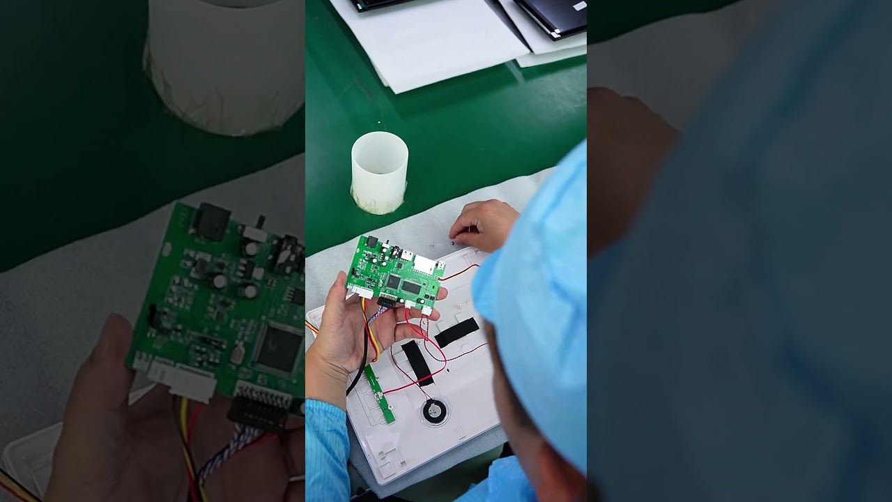 Get a quick, powerful look at the SW156T2 POS terminal factory where it's built.