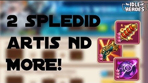 UPGRADING Many Mysterious Artifacts in | Idle Heroes