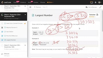 Largest Number - LeetCode Problem - 25th September LeetCoding Challenge