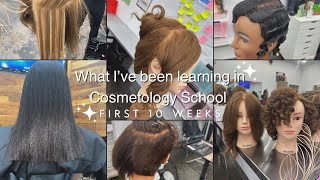 What I've learned in Cosmetology School in the first 10 Weeks | Paul Mitchell Atlanta Core