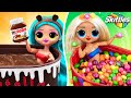 Skittles против Nutella / 10 идей для кукол ЛОЛ ОМГ