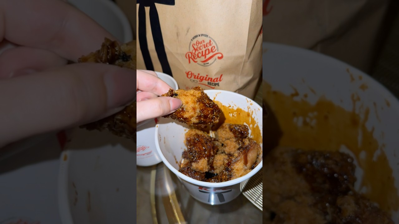 Tried KFC Hot and Spicy Chicken Wings | Honest Food Review 