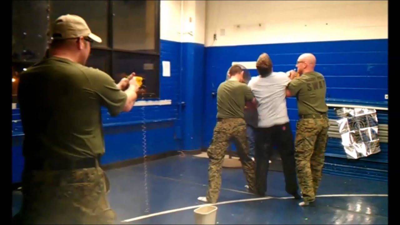 "Tough" Guy vs X26 Taser!!! YouTube