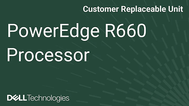 Dell PowerEdge R660: Remove/Install Liquid Cooled Processor