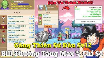 Ngọc Rồng Online - Nâng Cấp Găng Thiên Sứ Đầu Tiên...Được Bill Thương Tặng Găng Max Chỉ Số Sv12