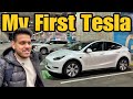 Finally i got my 1st tesla model y  india to australia by road ep100