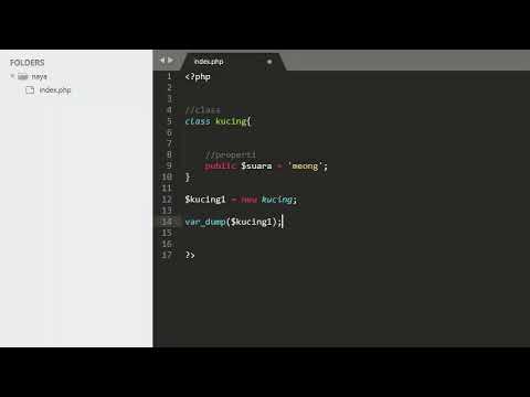 OOP PHP - Kelas dan Property - YouTube
