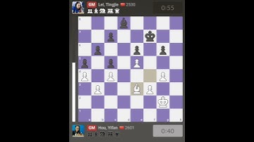 Hou Yifan vs Lei Tingjie || Sami Final  Game #1 Womens speed chess championship 2021