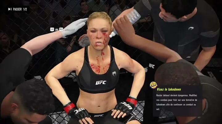 Match UFC - Ronda Rousey vs Mercedes Martinez