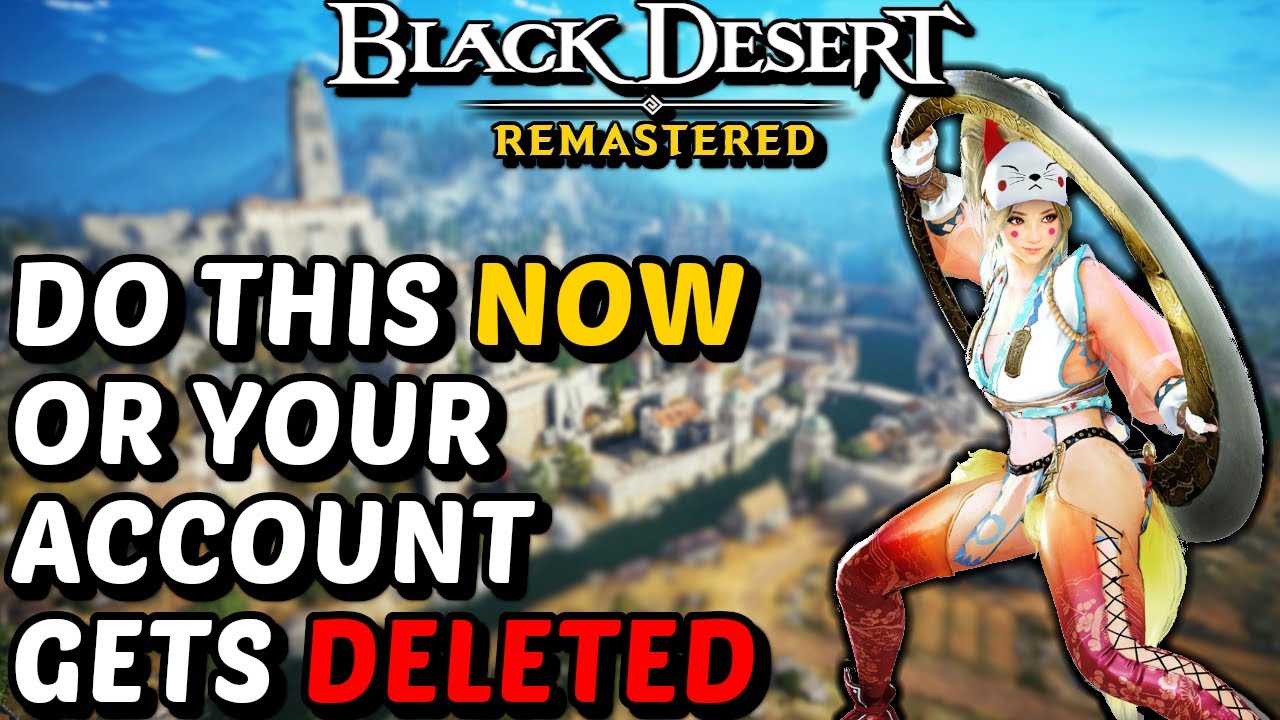 Black Desert Online Transfer Your Account NOW 2021 MMORPG YouTube