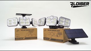 SUPER BRIGHT WATERPROOF REMOTE CONTROL SOLAR WALL LAMP ILLUMINATION