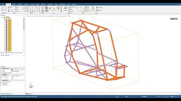 Explicit Analysis of a Roll Cage Geometry Preparation - Part 1