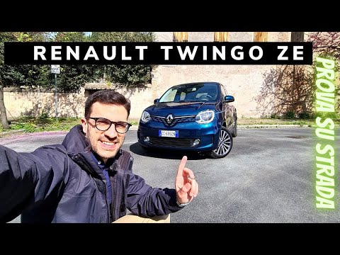 2021 Renault Twingo ZE 82 CV di CITYCAR 100% Elettrica | Prova su strada con il 😁