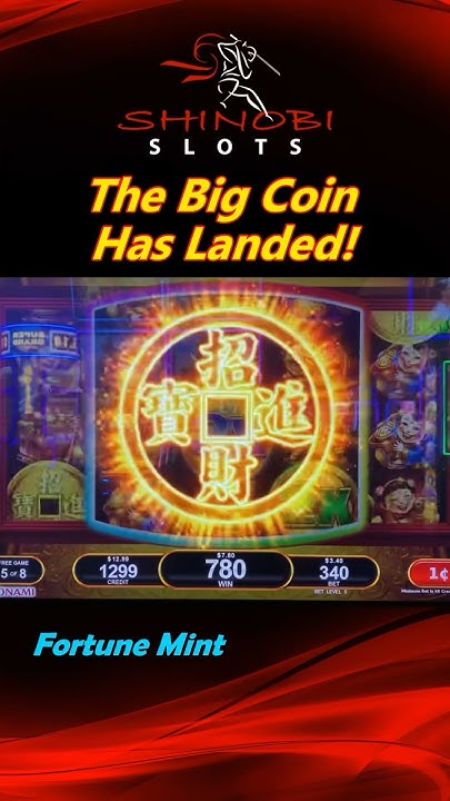 Name Of Slot Machine Luck Has Arrived Frog With Coins Big Coin Means Luck Has Arrived in Fortune Mint Slot Machine! #