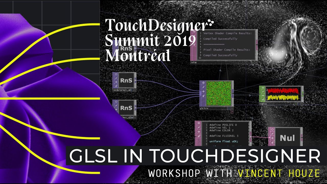 GLSL in TouchDesigner - Vincent Houzé - YouTube