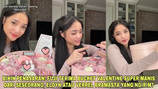 Download Lagu Bikin Penasaran❗Fuji Terima Bucket Valentine Super Manis, Netizen Heboh: Eldyn atau Verrel Bramasta? MP3