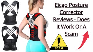 Eicgo Posture Corrector Review – Does It Work or Scam? Full Honest Review!