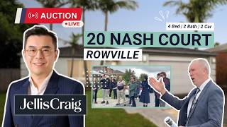 Live Auction @ 20 Nash Court, Rowville