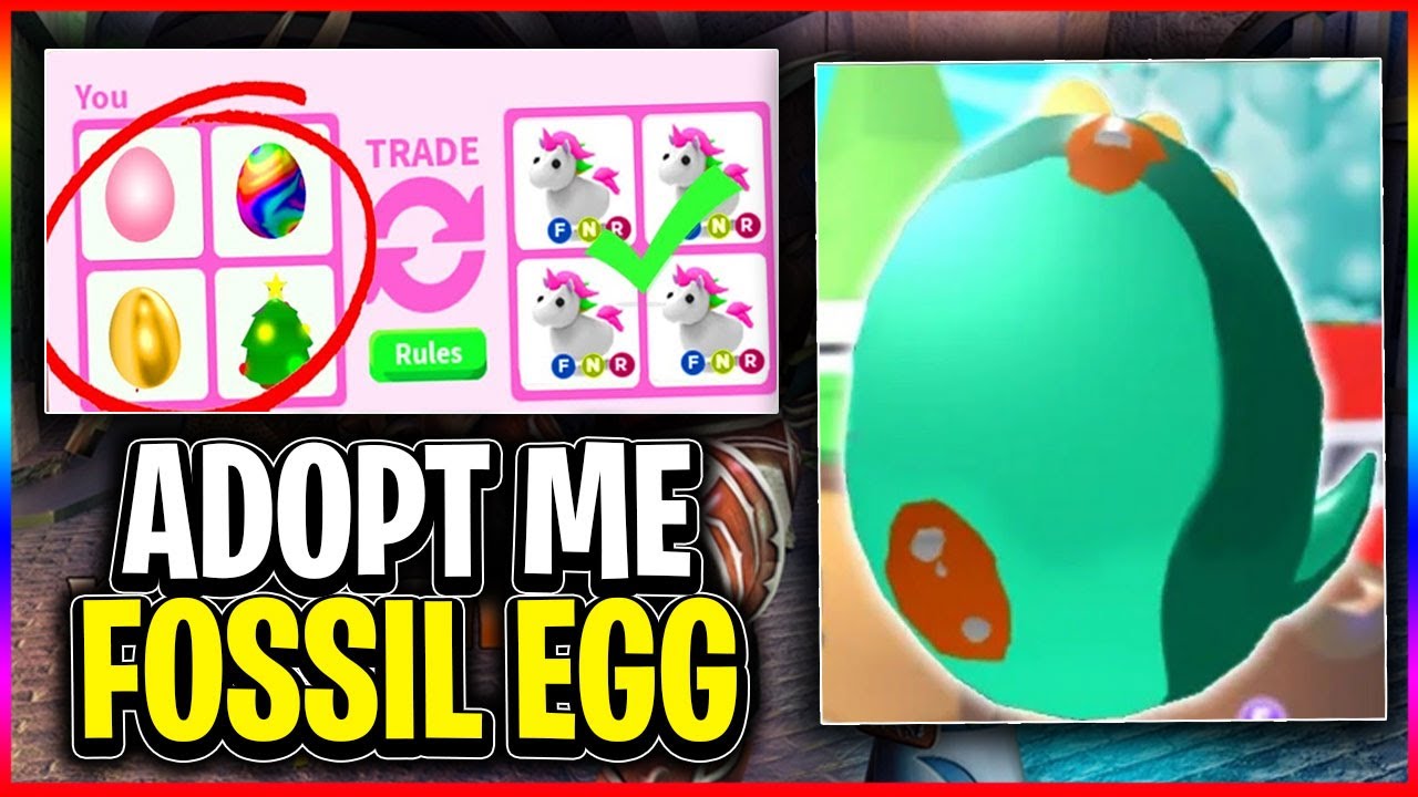FOSSIL EGGS in Roblox Adopt Me (Things to Know + New Update!) YouTube