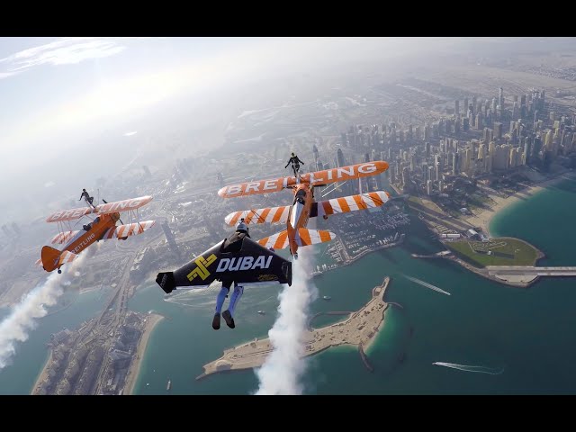 Jetman Dubai Takeoff - 4K 