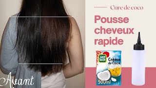 ✿⊱╮Cure de lait/crème coco pour faire pousser ses cheveux plus vite