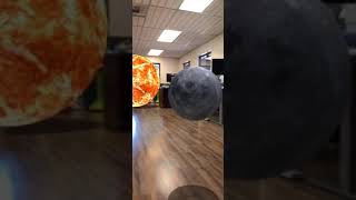 Why Do The Sun And The Moon Appear The Same Size?