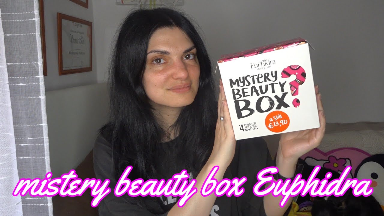 Apro la mistery beauty box di euphidra YouTube