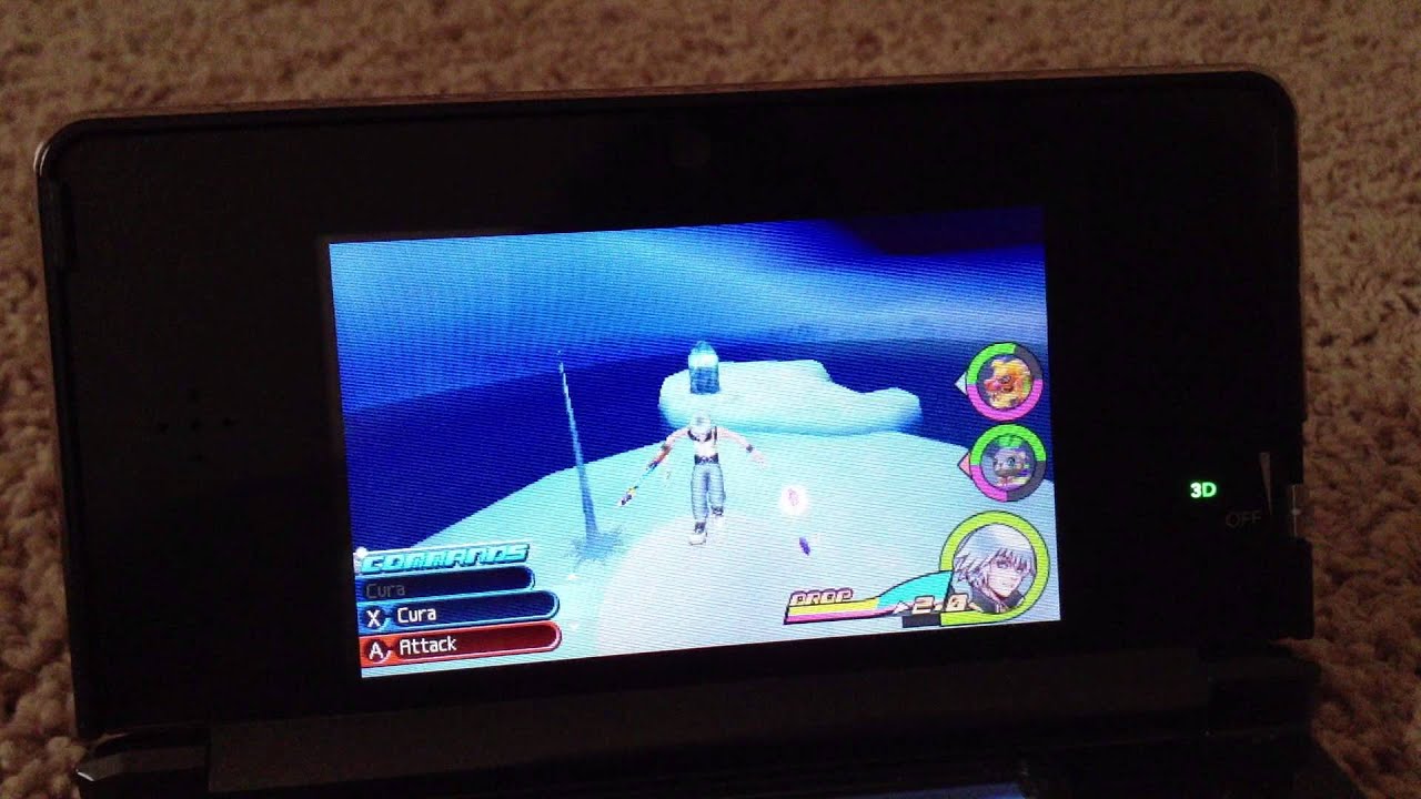 Kingdom hearts 3D Dream Drop Distance floating snowball glitch