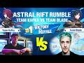 [PART 1] NINJA VS CLIX in ASTRAL RIFT RUMBLE SHOWDOWN! (Fortnite)