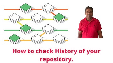 How to view history of your git repository.
