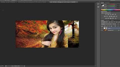 How To Joint Picture Editing Background in Photoshop cc Part 2