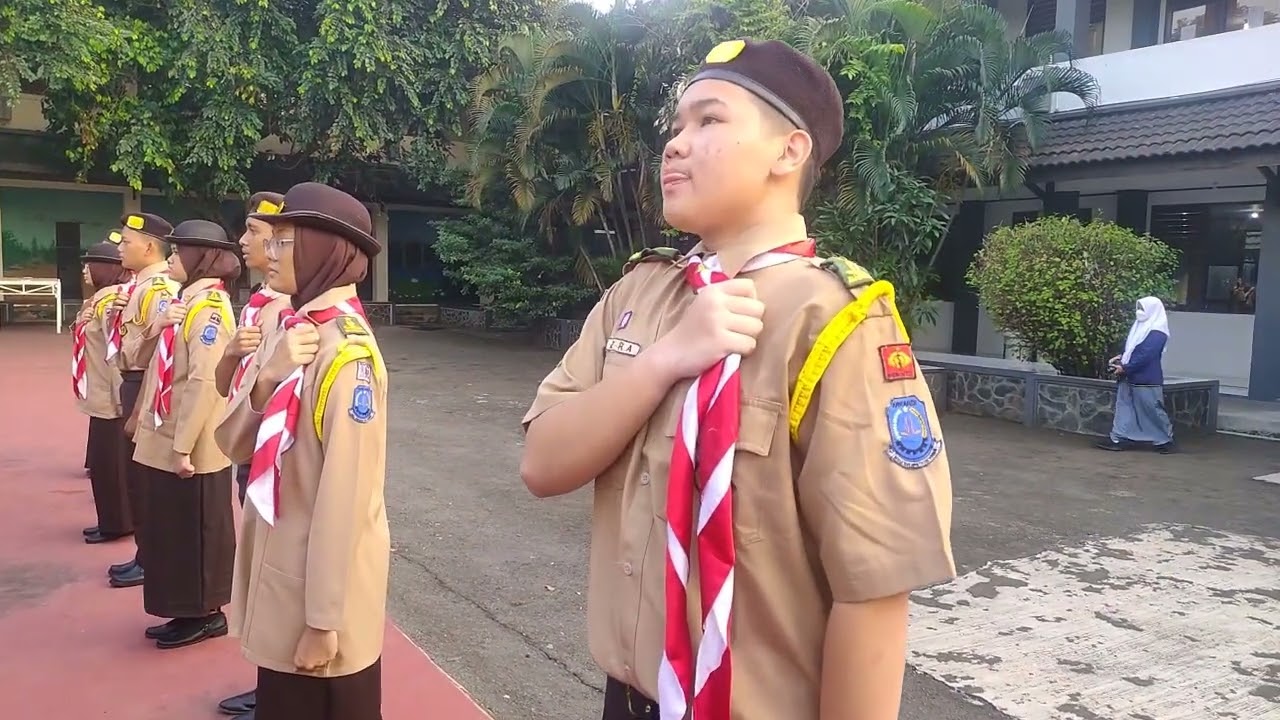 Pengucapan Dasadarma Pramuka Oleh Tim Paskaspram 27