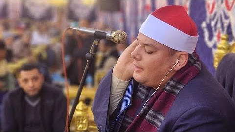 تجليات سوره المائده للشيخ محمود القزاز اظهر امكانياته التى لا مسيل لها