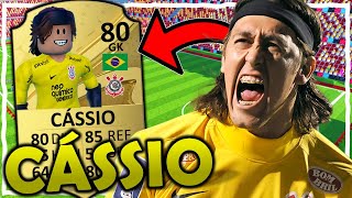 GOLEIRO CÁSSIO NO SUPER LEAGUE SOCCER ROBLOX