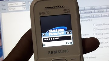 Samsung b110e/d phone password/sim unlock (2018) new trick