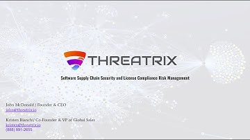 Threatrix software supply chain security & license compliance risk management for open source.