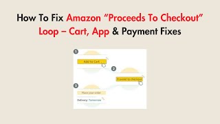 How To Fix Amazon “Proceeds To Checkout” Loop – Cart, App & Payment Fixes