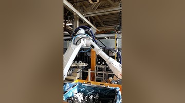 3D Robotic Bin Picking with ABB robot and VISIO NERF system in production