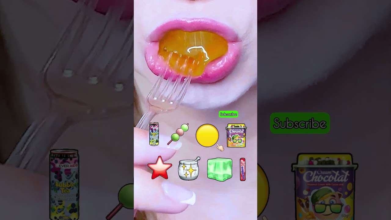 ASMR PINEAPPLE BALL EATING🍍 