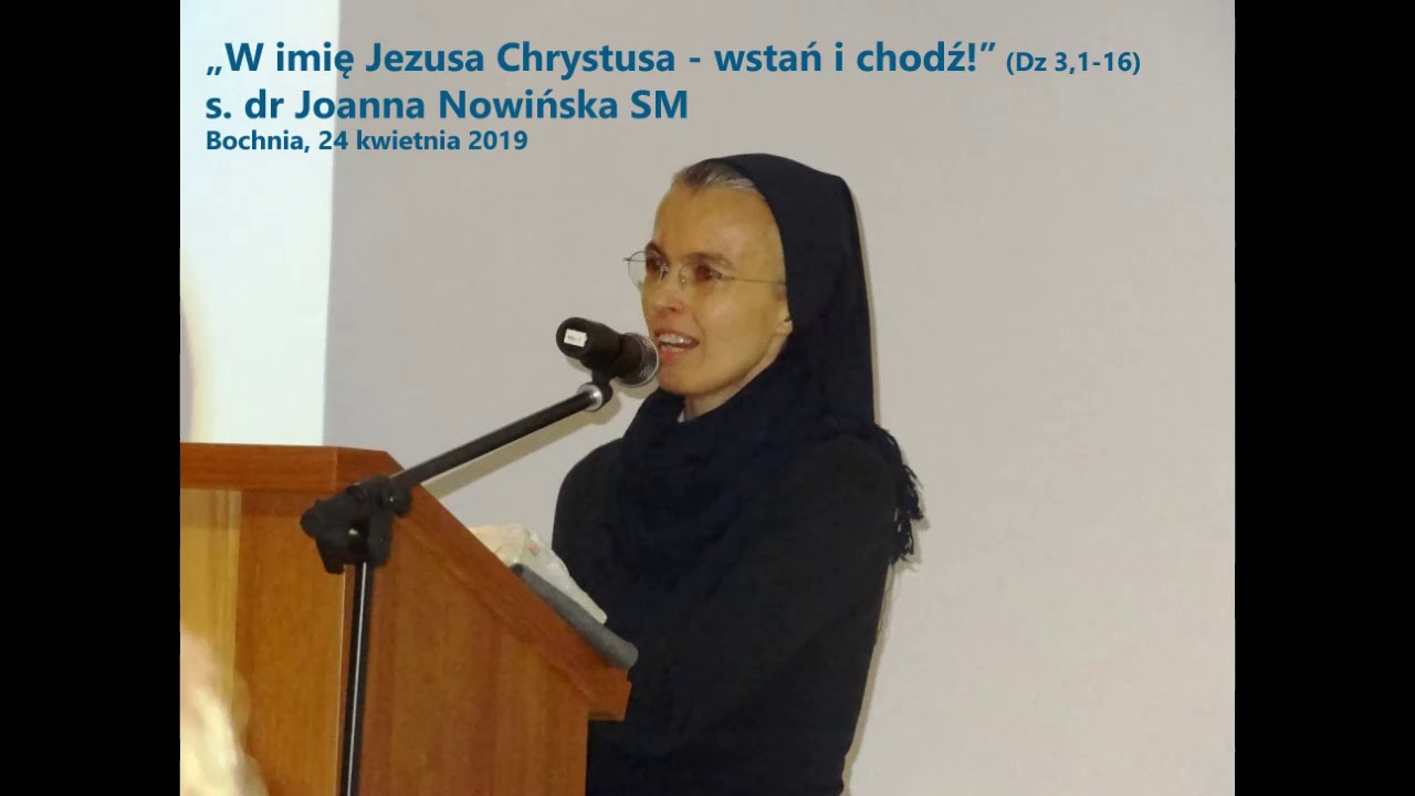 Strumienie#35: Wstań i chodź - s. Joanna Nowińska SM