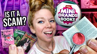 *NEW* Unboxing Real Tiny BOOK MINIS- Can You Really Read These?