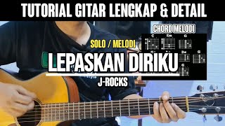 Tutorial Melodi Lepaskan Diriku J-Rocks || Acoustic Guitar