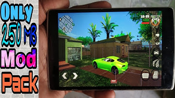 GTA V Graphics Android (200MB) V2 Modpack ! GTA SA ANDROID New Graphics Mod Pack Download